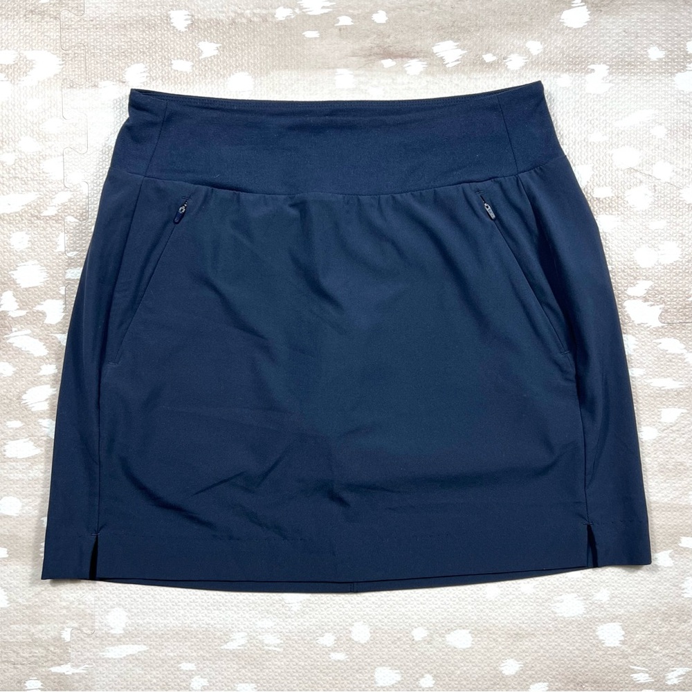 Athleta Navy Blue Soho Skort Women Activewear Athletic Bottoms Size 4